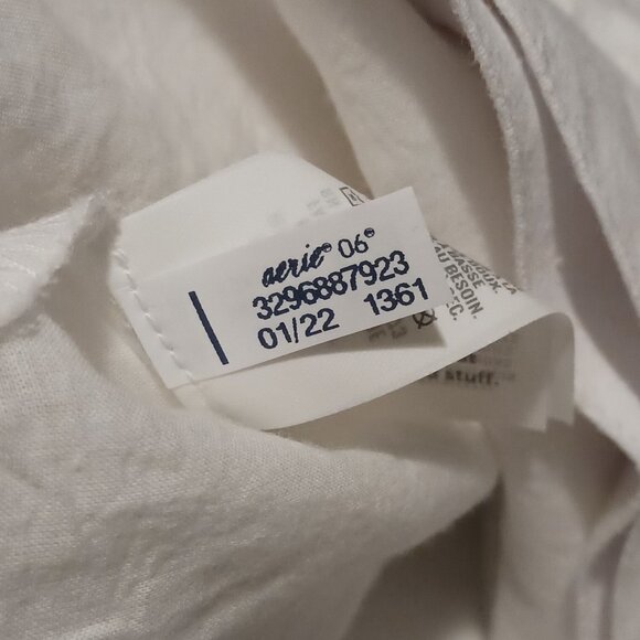 Aerie Wrap Mini Skirt in White, Size Medium, NWT‎ - Picture 10 of 10